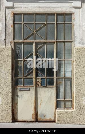 Wien, Löschenkohlgasse, altes Lager Banque D'Images