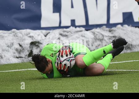 Noemi Fedele (Empoli) pendant Juventus vs Empoli Ladies, match de football des femmes italiennes Coppa Italia à Vinovo (TO), Italie, février 13 2021 Banque D'Images