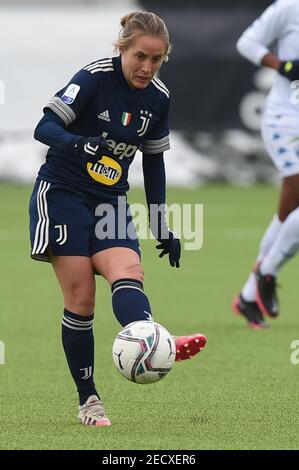 Vinovo (À, Italie. 13 février 2021. Vinovo (TO), Italie, Juventus Training Center, 13 février 2021, Valentina Cernoia (Juventus) pendant Juventus vs Empoli Ladies - Italian Coppa Italia football Match féminin Credit: Danilo Vigo/LPS/ZUMA Wire/Alay Live News Banque D'Images