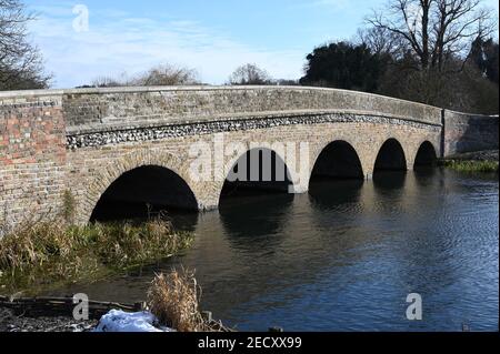 Five Arches, Foots Cray Meadows, Sidcup, Kent. ROYAUME-UNI Banque D'Images