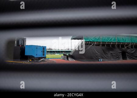 Portes fermées au stade StoneX avant le match Allianz Premier 15s entre Saracens Women et Gloucester Hartpury Women au stade StoneX à Londres, en Angleterre. Banque D'Images