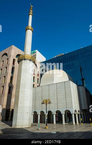 Bâtiments modernes dans le quartier des affaires de Jeddah, Arabie Saoudite Banque D'Images