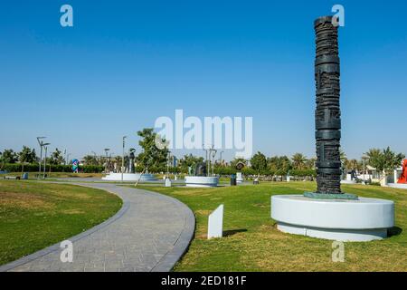 Jeddah Open Museum, Corniche, Jeddah, Arabie Saoudite Banque D'Images