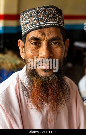 Religieux à Dhaka, au Bangladesh Banque D'Images