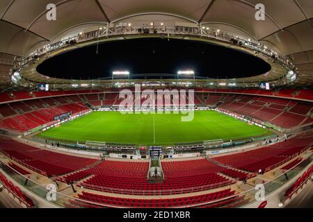 Stade vide, vue d'ensemble, Mercedes-Benz Arena, Stuttgart, Bade-Wurtemberg, Allemagne Banque D'Images