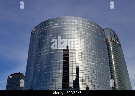 La Défense, hauts-de-Seine, Courbevoie, Puteaux, Ouest de Paris, Île-de-France, France, Europe Banque D'Images