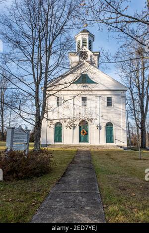 L'église communautaire de North Orange et Tully, Massachusetts Banque D'Images