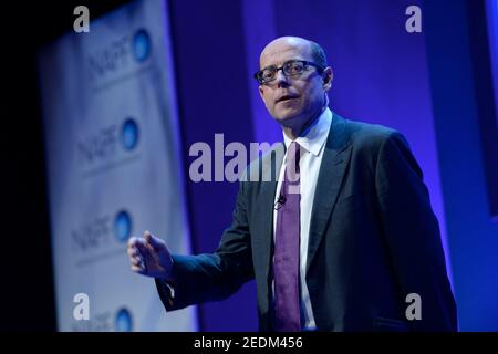 Nick Robinson est un journaliste britannique, qui est actuellement présentateur du programme d'aujourd'hui de la BBC. Avant cela, il a passé dix ans en tant que rédacteur politique pour la BBC et a occupé de nombreux autres rôles au sein du diffuseur. Banque D'Images