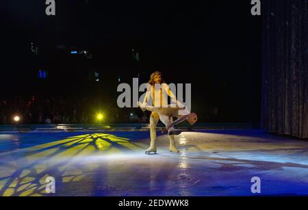 Disney sur glace, Toronto, Canada - 19 mars 2016. Le spectacle du 100e anniversaire Banque D'Images