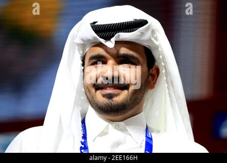 Photo du dossier datée du 05-10-2019 de Joaan bin Hamad bin Khalifa Al Thani. Date de publication : lundi 15 février 2021. Banque D'Images