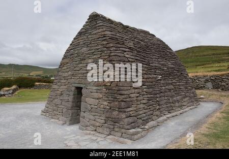 Gallarus Oratoire, péninsule de Dingle, comté de Kerry, République d'Irlande Banque D'Images