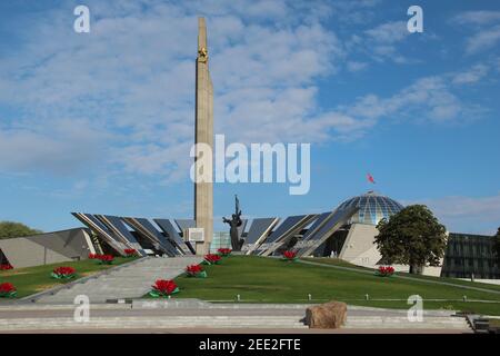 Le mémorial au Musée de la Grande guerre patriotique à Minsk, en Biélorussie Banque D'Images