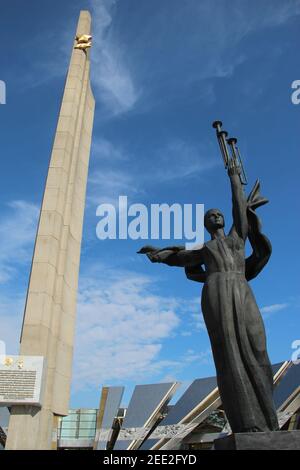 Le mémorial au Musée de la Grande guerre patriotique à Minsk, en Biélorussie Banque D'Images