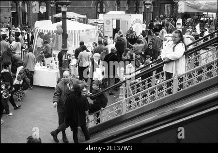 Tynemouth Station Market, Tyne and Wear, Angleterre Banque D'Images