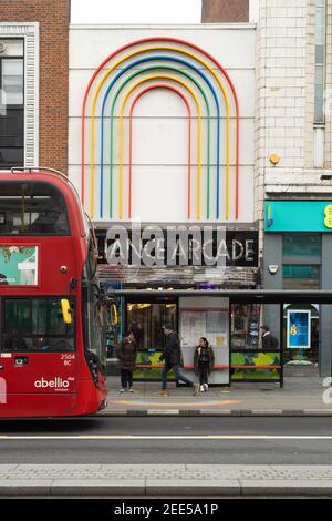Reliance Arcade brixton, Londres, Angleterre Banque D'Images