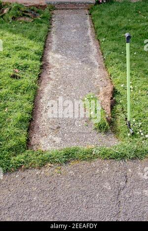 Outil de bordure et de bordure pour le jardin Banque D'Images