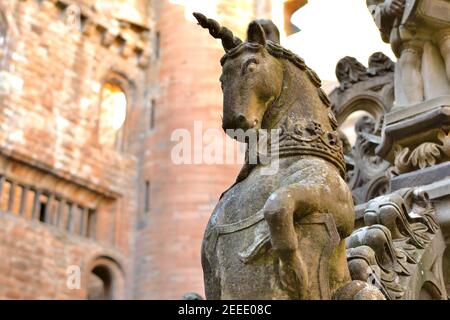 Le Palais de Linlithgow Banque D'Images