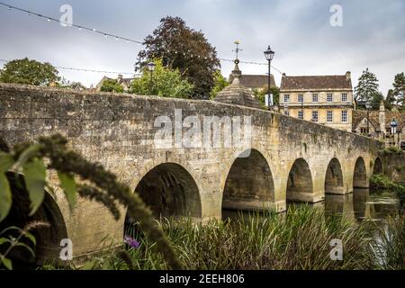 Pont à Bradford sur Avon, Wiltshire, Angleterre Banque D'Images