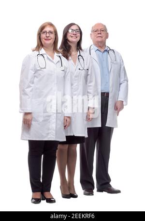 en pleine croissance..divers professionnels de la santé debout ensemble Banque D'Images