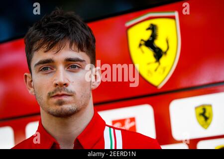 LECLERC Charles (mco), Scuderia Ferrari SF1000, portrait du Grand Prix d'Australie Rolex de Formule 1 2020 du 13 au 15 mars 2020 sur le circuit du Grand Prix Albert Park, à Melbourne, Australie - photo Florent Gooden / DPPI Banque D'Images