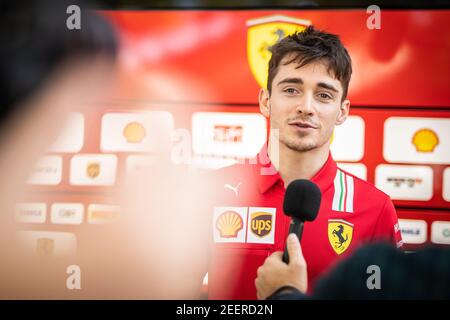 LECLERC Charles (mco), Scuderia Ferrari SF1000, portrait lors du Grand Prix d'Australie de Formule 1 Rolex 2020 du 13 au 15 mars 2020 sur le circuit du Grand Prix d'Albert Park, à Melbourne, Australie - photo Antonin Vincent / DPPI Banque D'Images