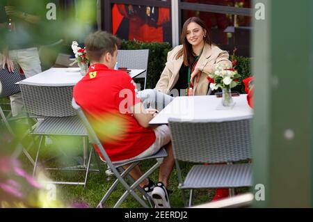 La plus petite fille DE LECLERC Charles lors du Grand Prix d'Australie de Formule 1 Rolex 2020 du 13 au 15 mars 2020 sur le circuit du Grand Prix d'Albert Park, à Melbourne, en Australie - photo DPPI Banque D'Images