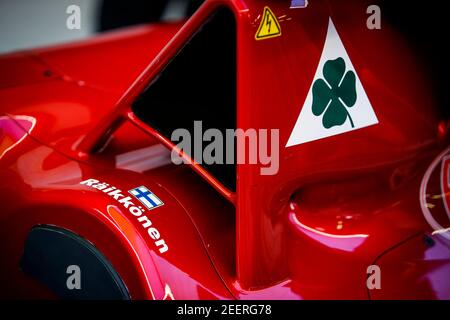 Alfa Romeo Racing ORLEN C39, détail mécanique du capot moteur pendant la Formule 1 Rolex Grosser Preis von Osterreich 2020, Grand Prix autrichien du 02 au 05 juillet 2020 sur le Red Bull Ring, à Spielberg, Autriche - photo Florent Gooden / DPPI Banque D'Images