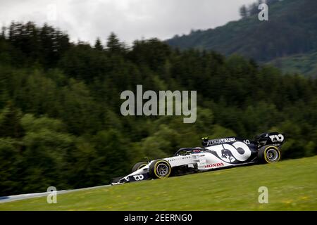 10 GASLY Pierre (fra), Scuderia AlphaTauri Honda AT01, action pendant la Formule 1 Rolex Grosser Preis von Osterreich 2020, Grand Prix autrichien du 02 au 05 juillet 2020 sur l'anneau de taureau rouge, à Spielberg, Autriche - photo DPPI Banque D'Images