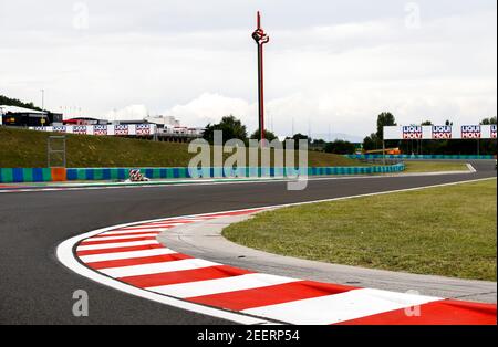 Piste d'illustration, piste, pendant la Formule 1 Aramco Magyar Nagydij 2020, Grand Prix de Hongrie du 17 au 19 juillet 2020 sur le Hungaroring, à Budapest, Hongrie - photo DPPI Banque D'Images