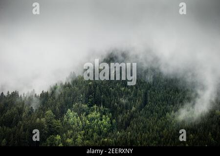 Illustration pluie, pluie, nuages, nuages pendant la Formule 1 Pirelli Grosser Preis der Steiermark 2020, Grand Prix de Styrie du 10 au 12 juillet 2020 sur le Red Bull Ring, à Spielberg, Autriche - photo Antonin Vincent / DPPI Banque D'Images