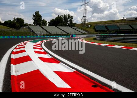 Piste d'illustration, piste, pendant la Formule 1 Aramco Magyar Nagydij 2020, Grand Prix de Hongrie du 17 au 19 juillet 2020 sur le Hungaroring, à Budapest, Hongrie - photo DPPI Banque D'Images