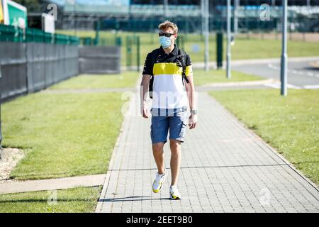 SIROTKIN Sergey (rus), pilote de réserve de l'écurie Renault F1 Team, portrait du Pirelli British Grand Prix 2020 de Formule 1, du 31 juillet au 02 août 2020 sur le circuit Silverstone, à Silverstone, Royaume-Uni - photo Xavi Bonilla / DPPI Banque D'Images