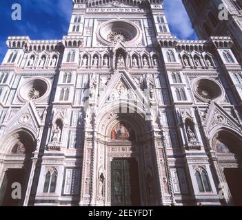 Italie, Florence, Cathédrale de Batistro, site du patrimoine mondial. Banque D'Images