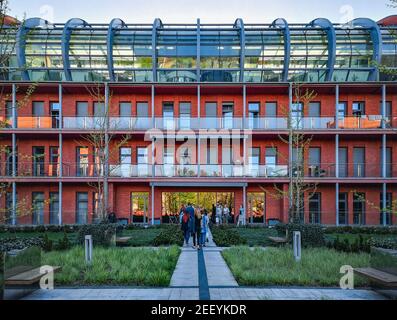 Poznan avril 21 2018 Photowalk autour de la ville rues et Architecture City Park Banque D'Images