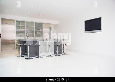 Cuisine dans un studio Banque D'Images