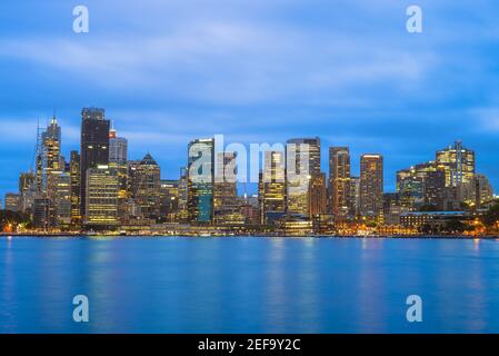 Sydney CBD (Central Business District), l'Australie Banque D'Images