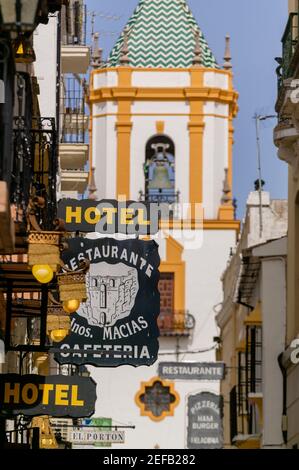 Plaza del Socorro, Ronda, Malaga, Andalousie, Espagne Banque D'Images