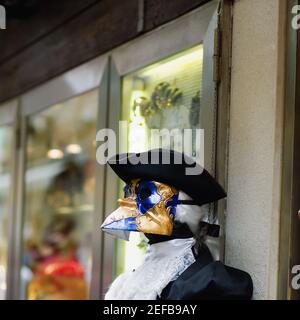 Close-up d'un mannequin dans un magasin Banque D'Images