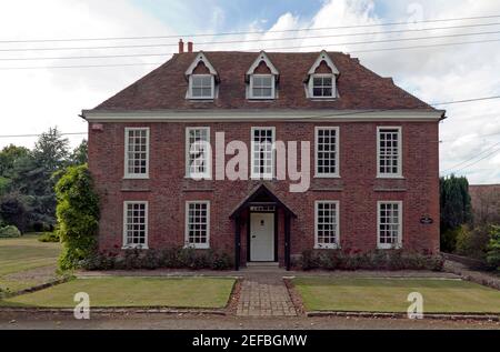 Vue sur North court Farm House , Church Lane, Stourmouth, Kent Banque D'Images