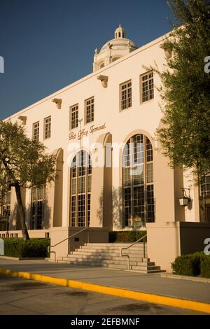 Façade d'un bureau de poste, bureau de poste des États-Unis, Los Angeles, Californie, États-Unis Banque D'Images