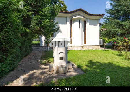 KARLOVO, BULGARIE - 3 AOÛT 2014 : Musée national Vasil Levski dans la ville de Karlovo, région de Plovdiv, Bulgarie Banque D'Images