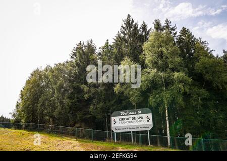 Illustration au cours de la Formule 1 Rolex Grand Prix Belge 2020, du 28 au 30 août 2020 sur le circuit de Spa-Francorchamps, à Stavelot, près de Liège, Belgique - photo Antonin Vincent / DPPI Banque D'Images