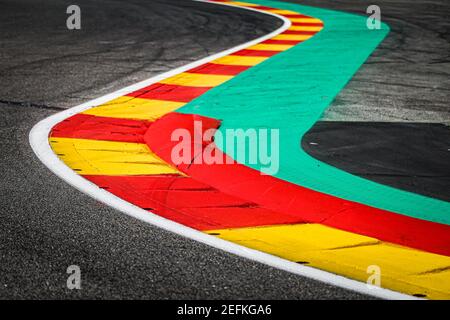 Piste, piste, illustration pendant la Formule 1 Rolex Grand Prix Belge 2020, du 28 au 30 août 2020 sur le circuit de Spa-Francorchamps, à Stavelot, près de Liège, Belgique - photo Antonin Vincent / DPPI Banque D'Images