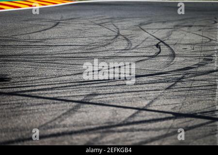 Piste, piste, illustration pendant la Formule 1 Rolex Grand Prix Belge 2020, du 28 au 30 août 2020 sur le circuit de Spa-Francorchamps, à Stavelot, près de Liège, Belgique - photo Antonin Vincent / DPPI Banque D'Images