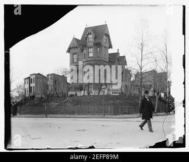 Vieille maison, Md Ave., ne, (Washington, D.C.) Banque D'Images