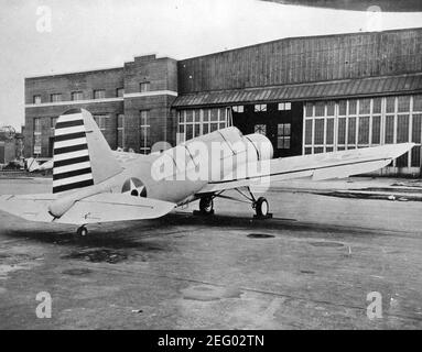 OS2N-1 Kingfisher à la Naval Aircraft Factory 1941. Banque D'Images