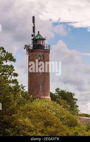 Phare Sankt Peter Boehl, Sankt Peter-Ording, Frise du Nord, Schleswig-Holstein, Allemagne Banque D'Images