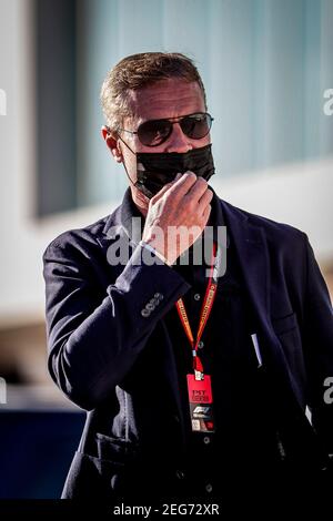 COULTHARD David (gbr), ancien pilote de F1, portrait pendant la Formule 1 Heineken Grande Prémio de Portugal 2020, Grand Prix portugais, du 23 au 25 octobre 2020 sur l'Autódromo Internacional do Algarve, à Portimão, Algarve, Portugal - photo Paulo Maria / DPPI Banque D'Images