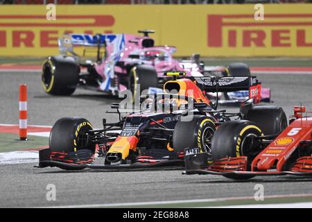 23 ALBON Alexander (tha), Aston Martin Red Bull Racing Honda RB16, action pendant la Formule 1 Rolex Sakhir Grand Prix 2020, du 4 au 6 décembre 2020 sur le circuit international de Bahreïn, à Sakhir, Bahreïn - photo DPPI Banque D'Images