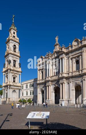 Sanctuaire pontifical de la Sainte Vierge du Rosaire de Pompéi, Italie Banque D'Images